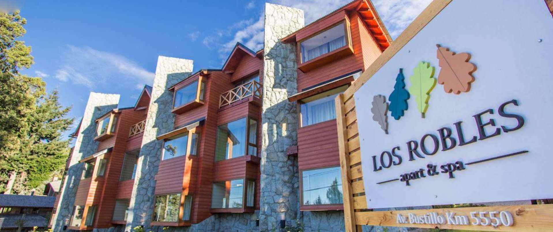 Los Robles Apart & Spa San Carlos de Bariloche Exteriör bild